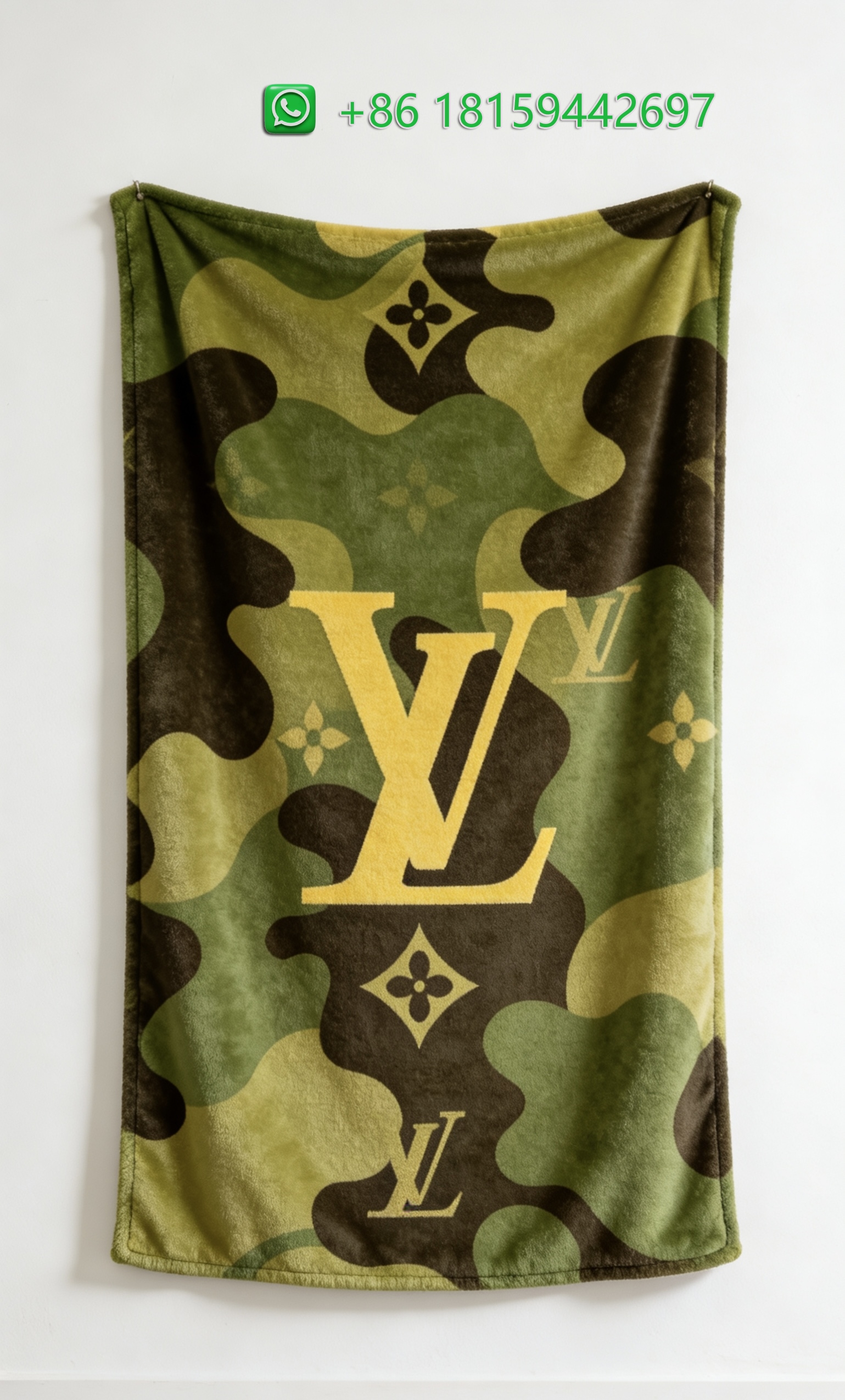 Louis Vuitton Throw Blankets